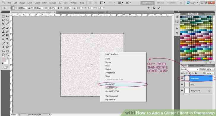 Image intitulée Ajouter un Effet de Paillettes dans Photoshop Étape 5